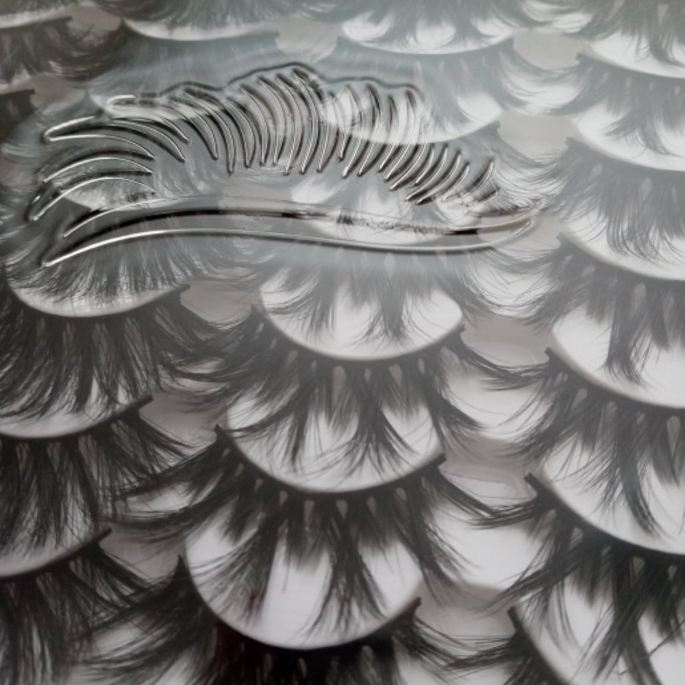 3D Mink Eyelashes Handmade 16Pair False Long 20mm - Picture 3 of 4